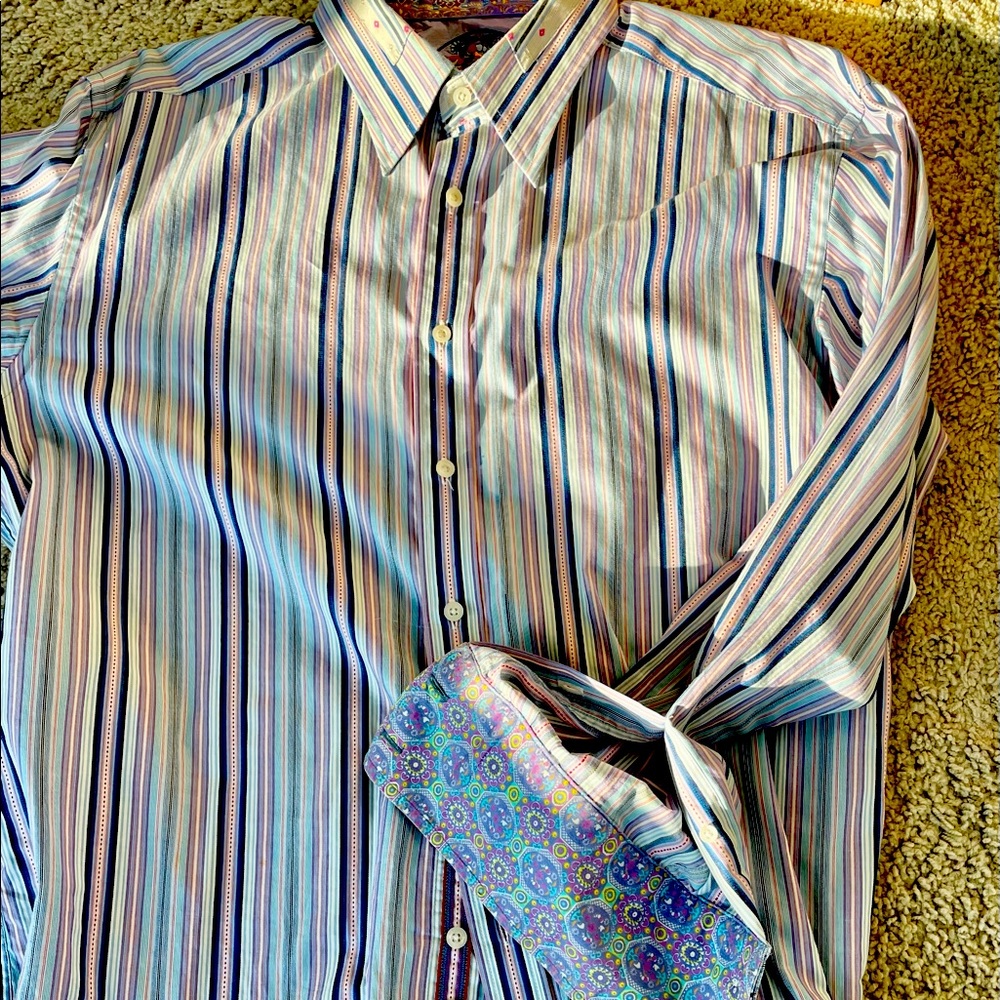 Robert Graham Shirt XL. Gently Used